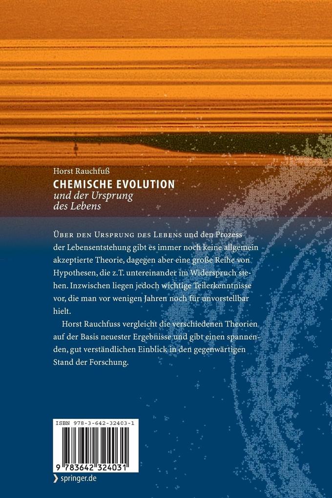 Weitere Ansicht: Chemische Evolution und der Ursprung des Lebens | Horst Rauchfuss