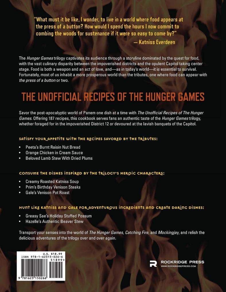 Weitere Ansicht: Unofficial Recipes of the Hunger Games | Suzanne Collins