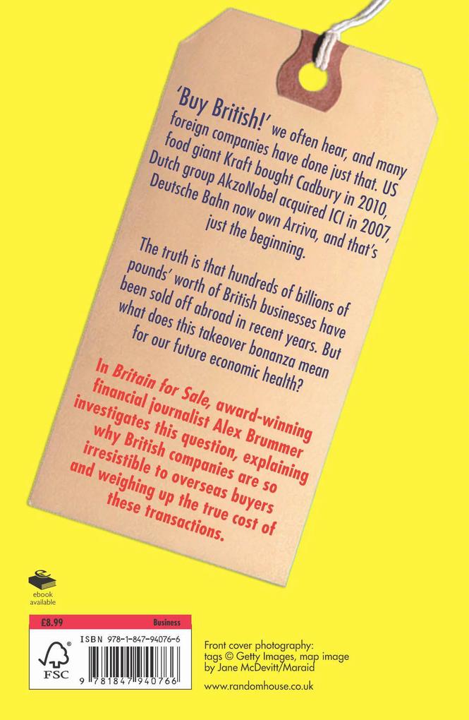 Produktbild: Britain for Sale | Alex Brummer