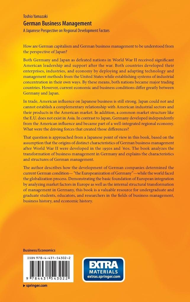 Weitere Ansicht: German Business Management | Toshio Yamazaki