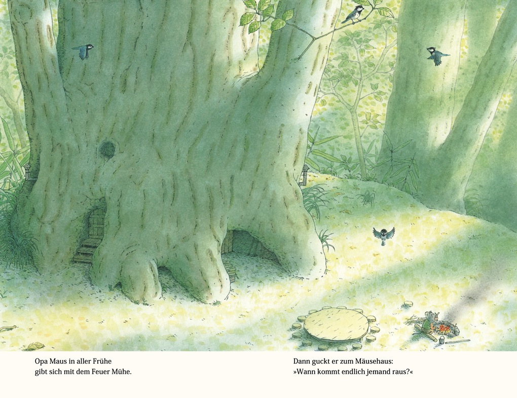 Weitere Ansicht: Familie Maus macht Frühstück | Kazuo Iwamura, Rose Pflock