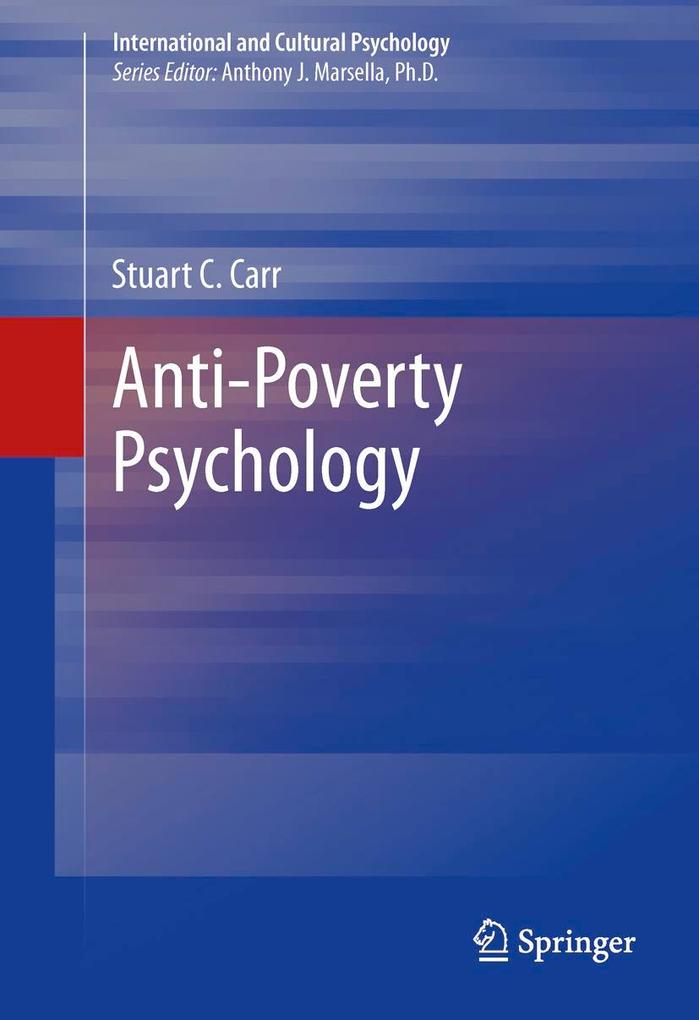 Produktbild: Anti-Poverty Psychology | Stuart C. Carr