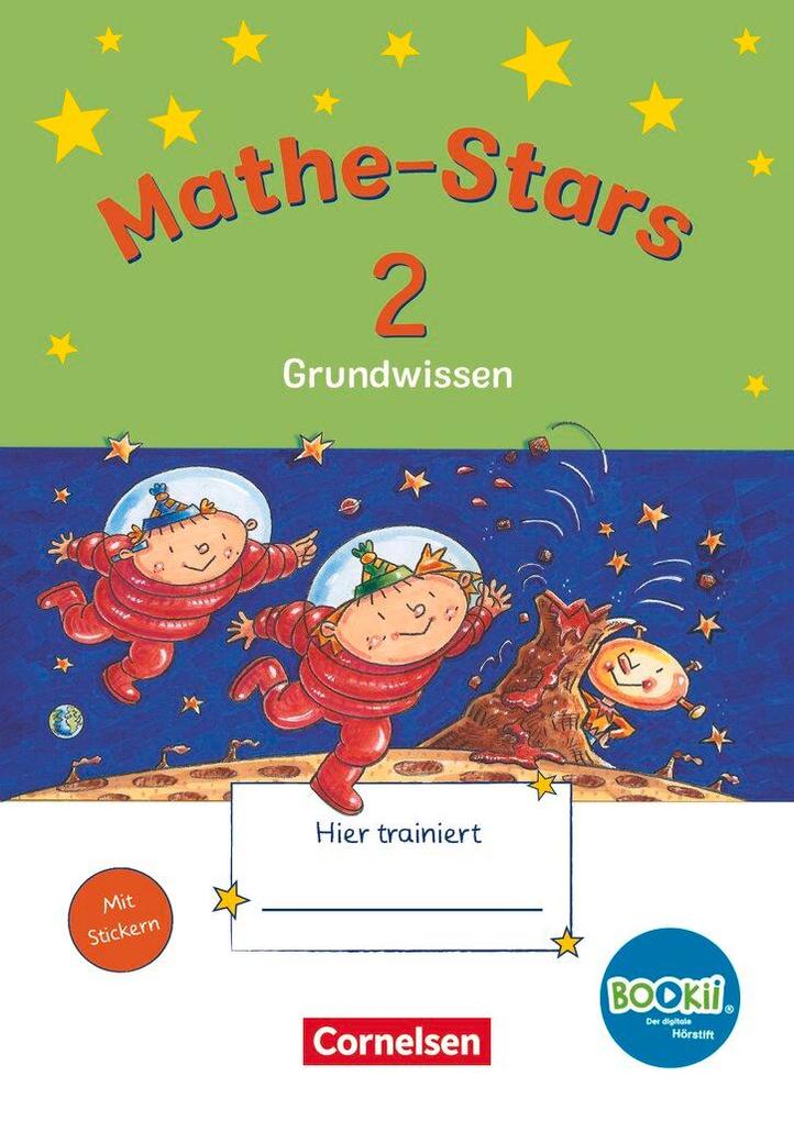 Produktbild: Mathe-Stars - Grundwissen - BOOKii-Ausgabe - 2. Schuljahr. Übungsheft mit Lösungen | Werner Hatt, Stefan Kobr, Ursula Kobr, Birgit Krautloher, Bettina Lammert-Fritzmann
