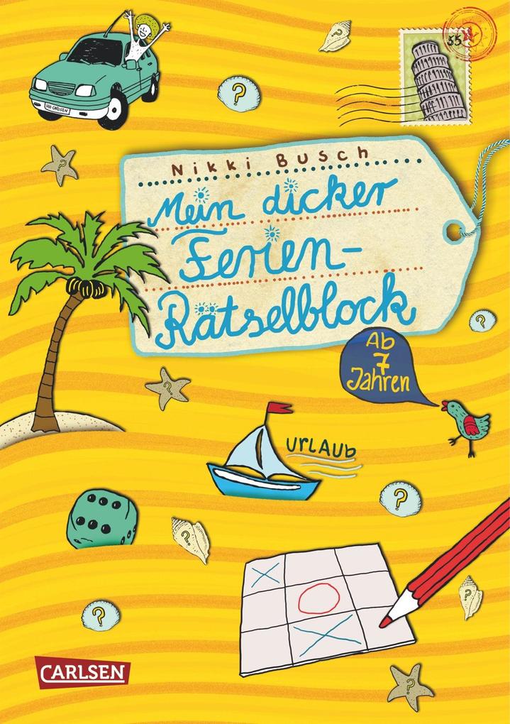 Produktbild: Mein dicker Ferien Rätselblock | Nikki Busch