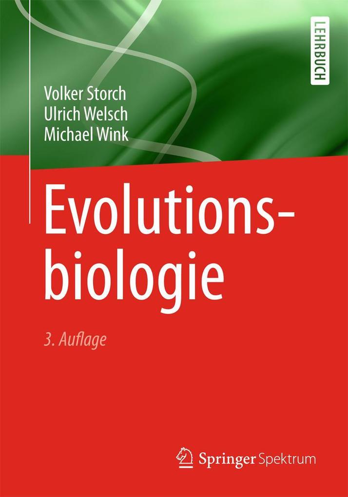 Produktbild: Evolutionsbiologie | Volker Storch, Ulrich Welsch, Michael Wink