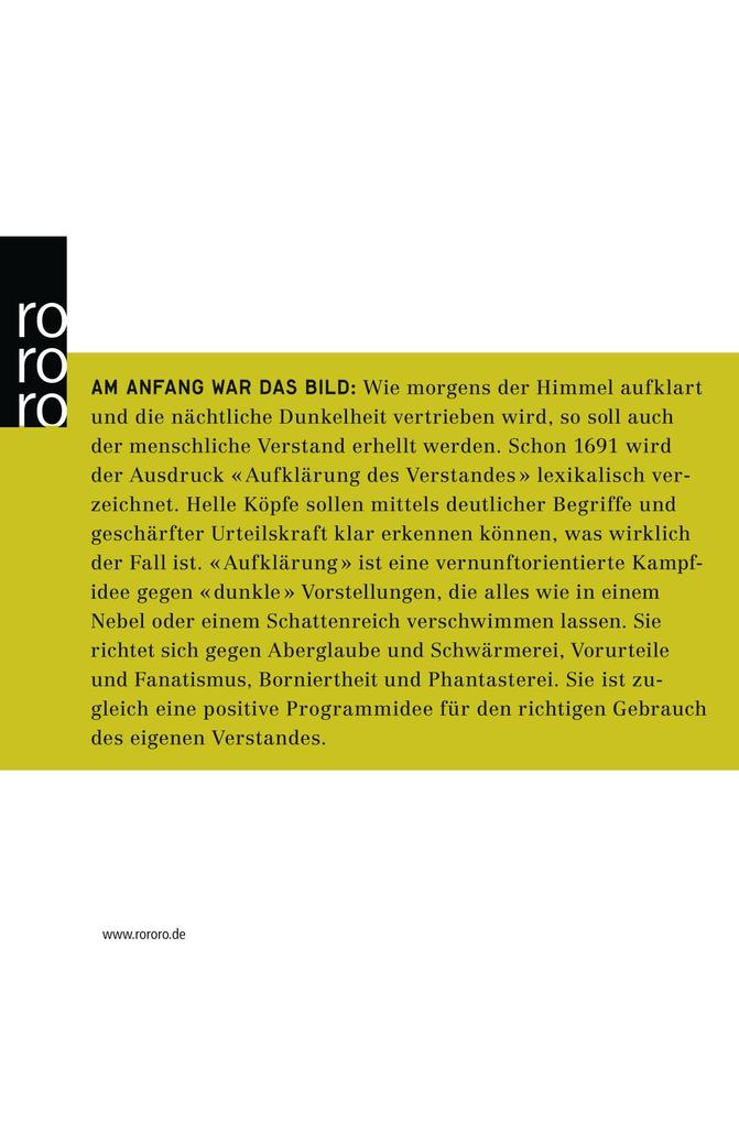 Weitere Ansicht: Aufklärung | Manfred Geier
