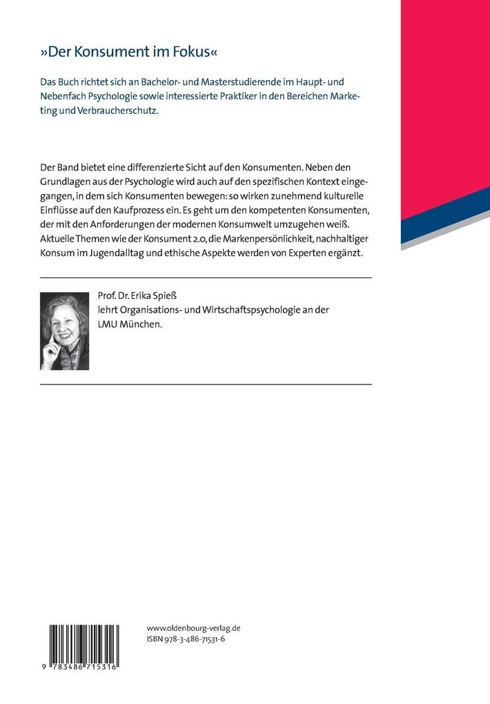 Weitere Ansicht: Konsumentenpsychologie | Erika Spieß