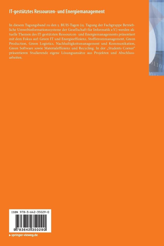 Weitere Ansicht: IT-gestütztes Ressourcen- und Energiemanagement