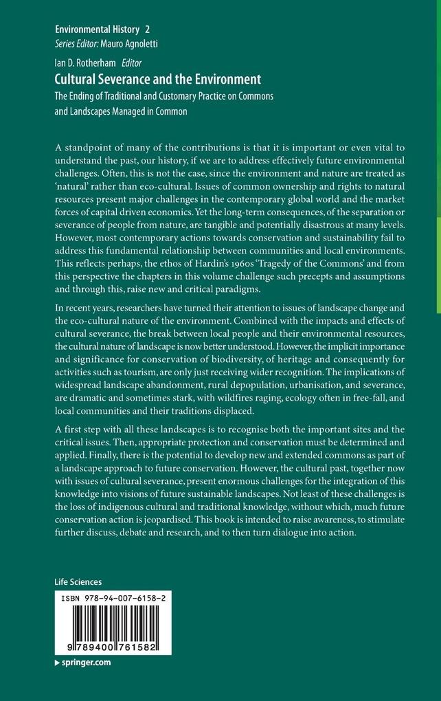 Weitere Ansicht: Cultural Severance and the Environment