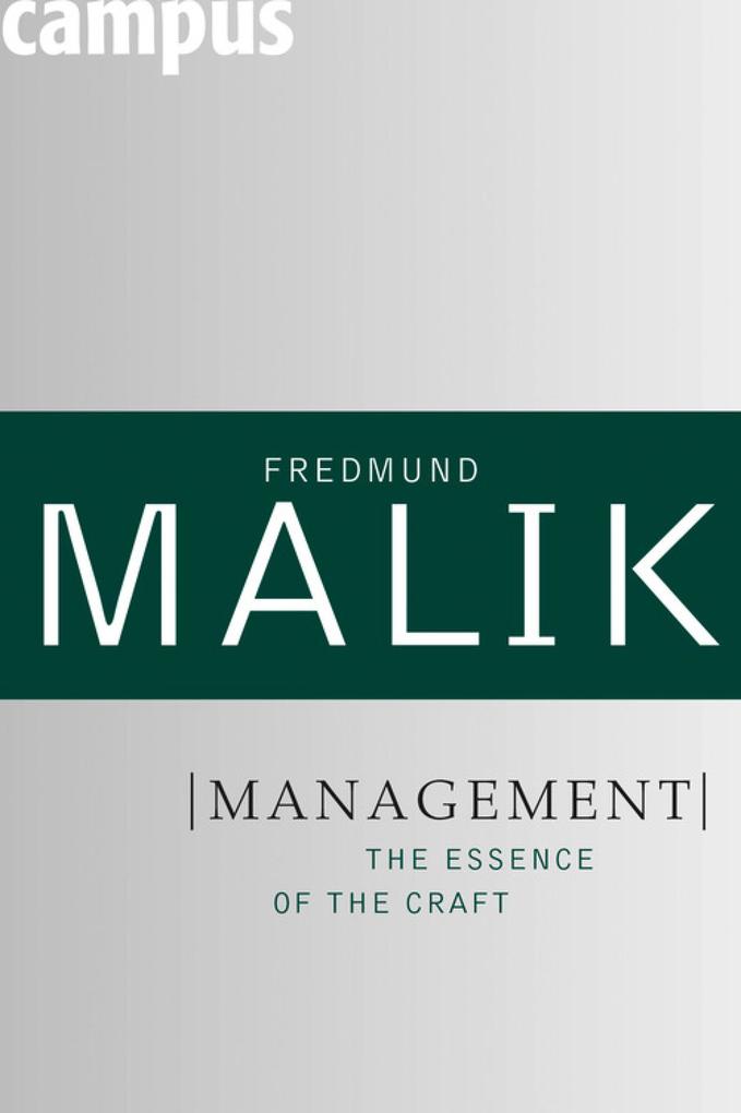 Produktbild: Management | Fredmund Malik
