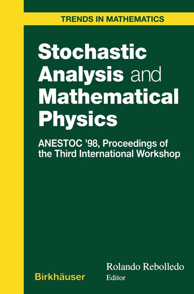 Produktbild: Stochastic Analysis and Mathematical Physics