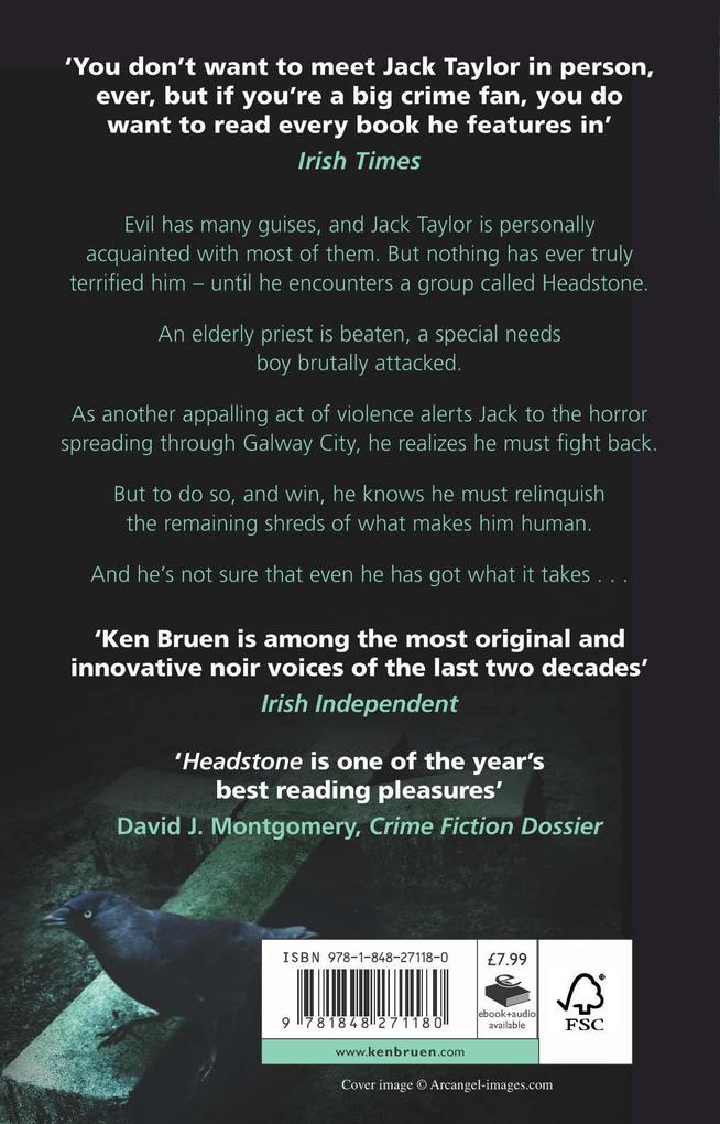Weitere Ansicht: Headstone | Ken Bruen
