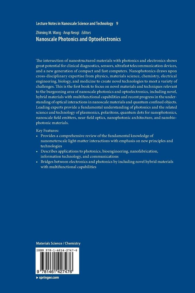 Weitere Ansicht: Nanoscale Photonics and Optoelectronics