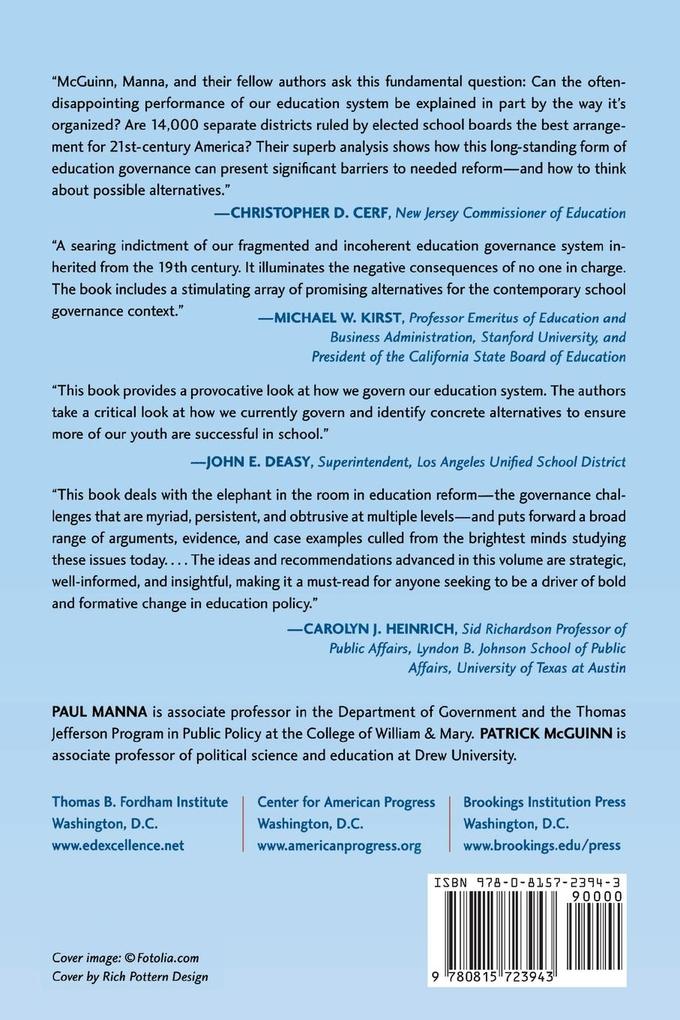 Weitere Ansicht: Education Governance for the Twenty-First Century