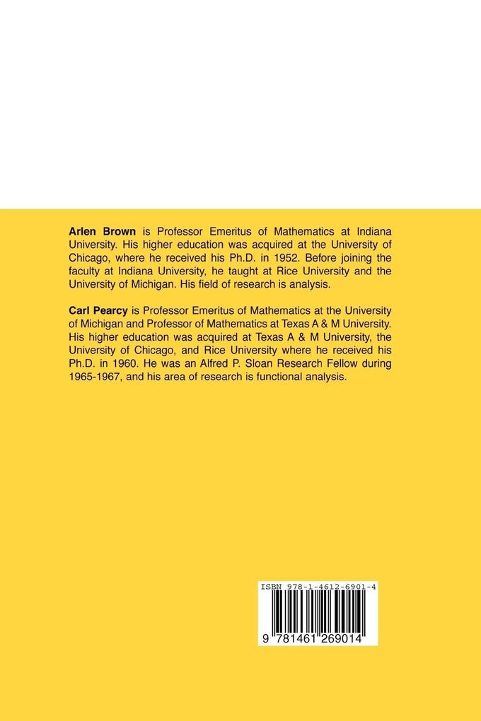 Weitere Ansicht: An Introduction to Analysis | Arlen Brown, Carl Pearcy