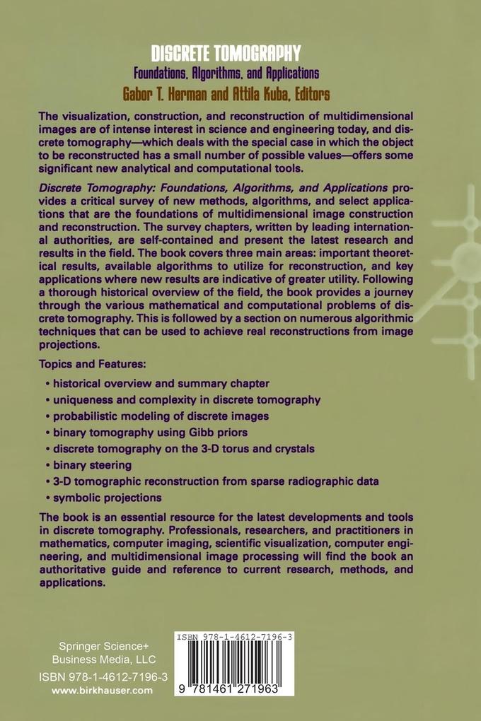 Weitere Ansicht: Discrete Tomography