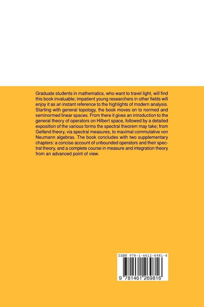 Weitere Ansicht: Analysis Now | Gert K. Pedersen