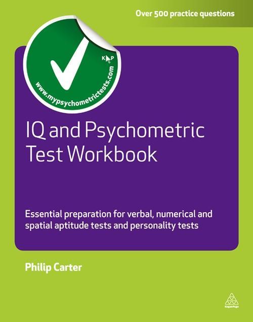 Produktbild: IQ and Psychometric Test Workbook | Philip Carter