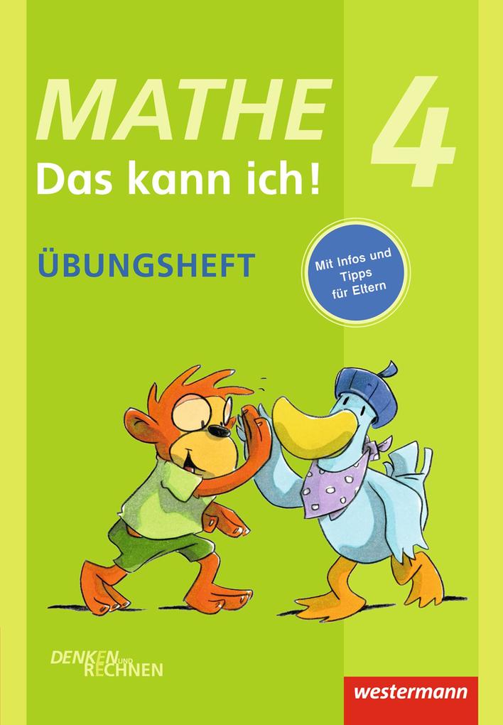 Produktbild: Mathe - Das kann ich! Übungsheft Klasse 4 | Michael Hoffmann, Martina Teerling