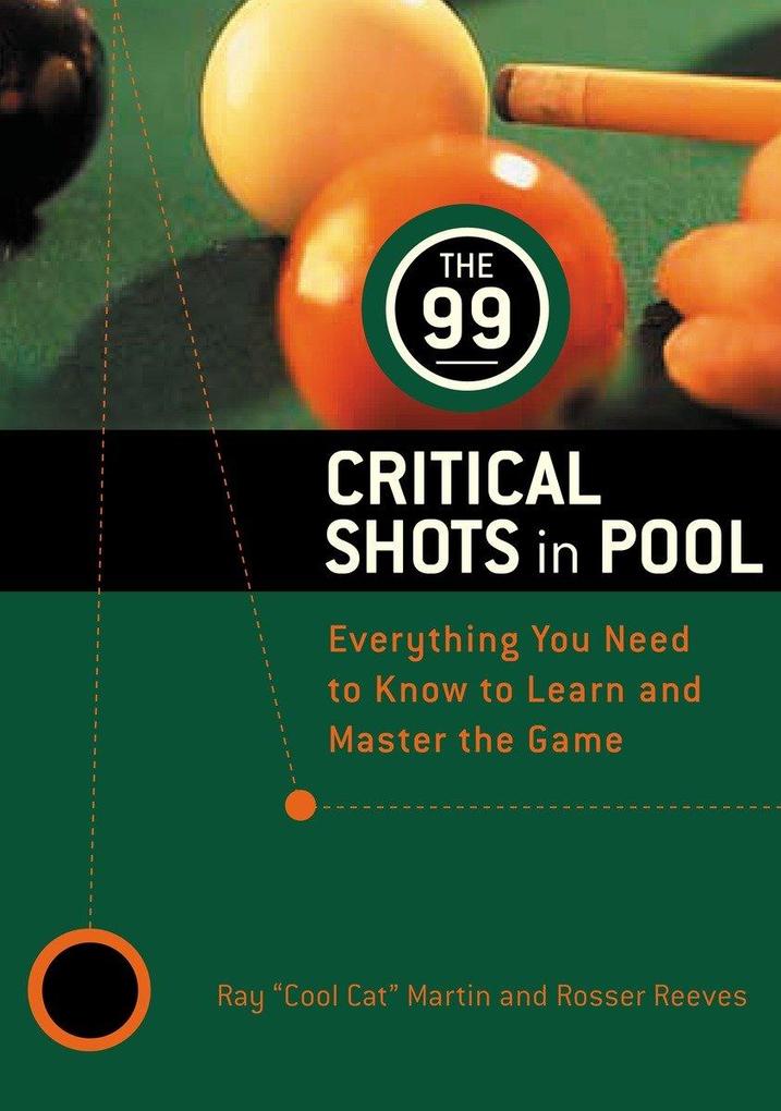 The 99 Critical Shots in Pool: Everything You Need to Know to Learn and Master the Game als Taschenbuch