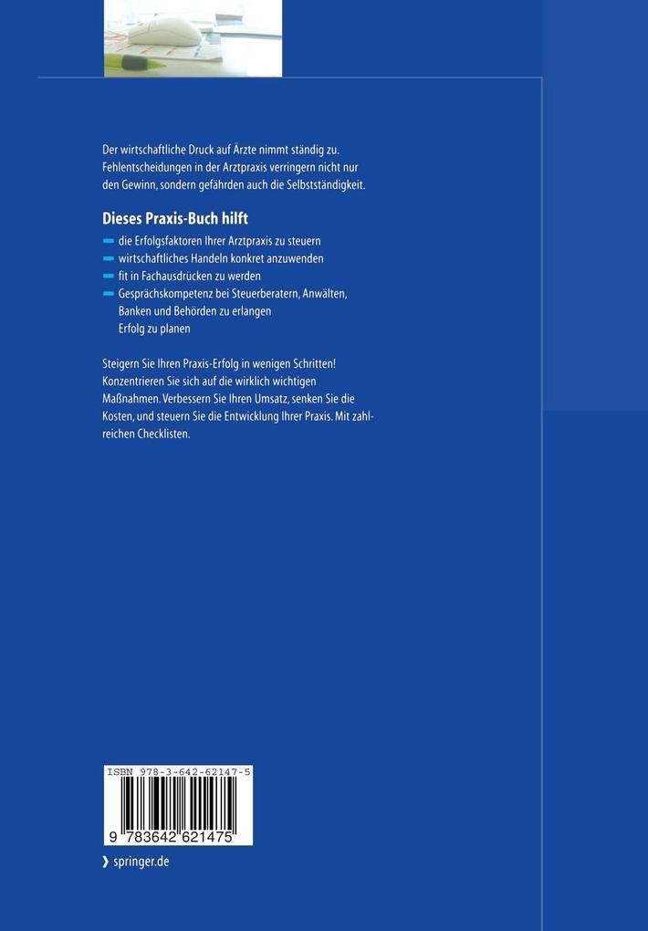 Weitere Ansicht: Betriebswirtschaftliche Praxisführung für Ärzte | Helmut Börkircher