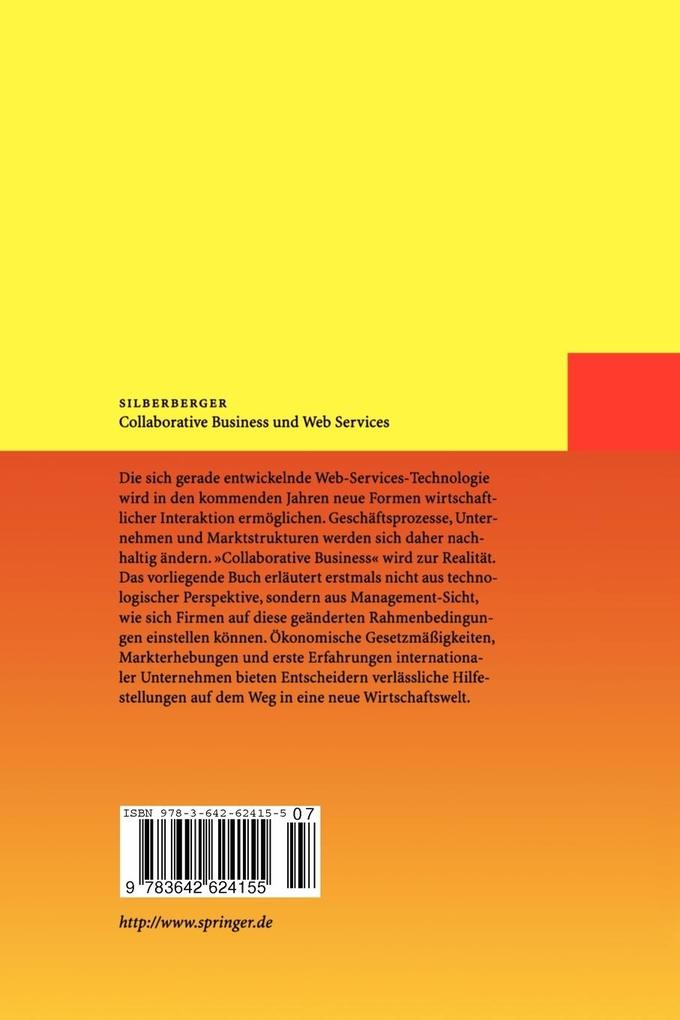 Weitere Ansicht: Collaborative Business und Web Services | Holger Silberberger