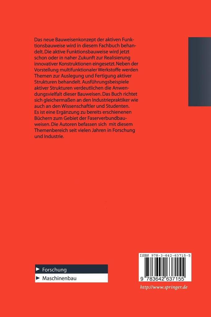 Weitere Ansicht: Aktive Funktionsbauweisen | W.J. Elspass, Manfred Flemming