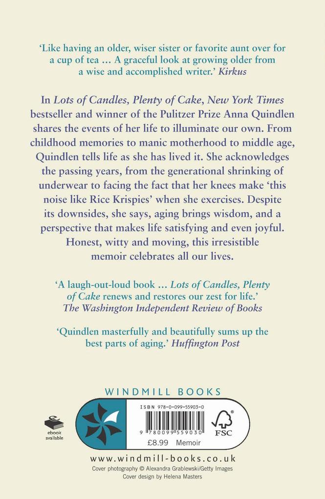 Weitere Ansicht: Lots of Candles Plenty of Cake | Anna Quindlen