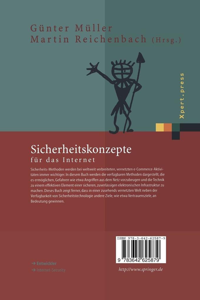 Weitere Ansicht: Sicherheitskonzepte für das Internet