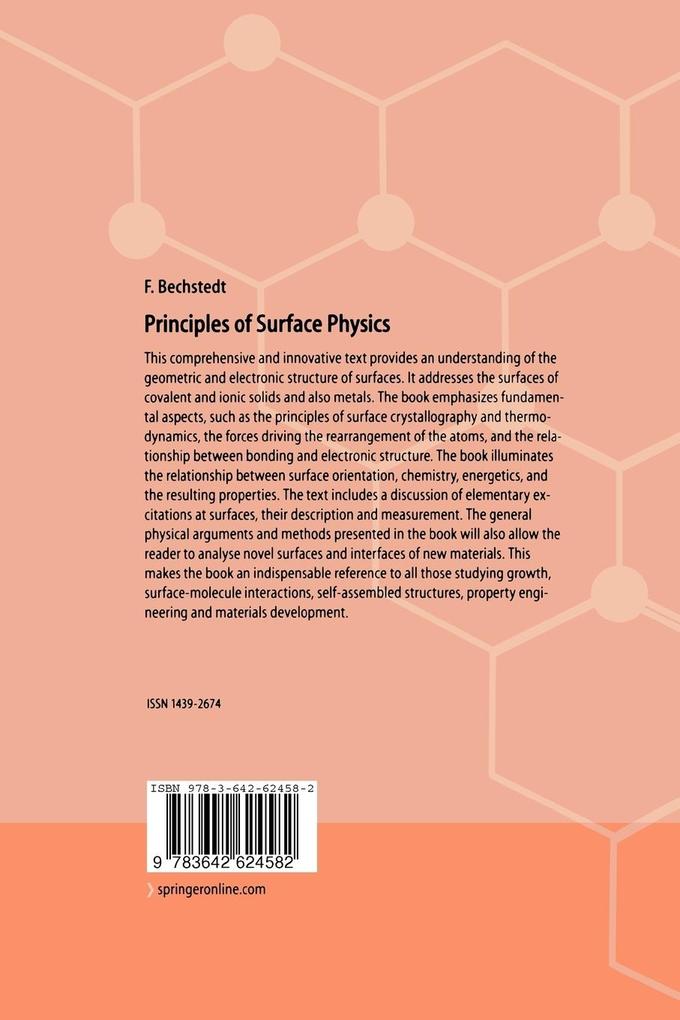 Weitere Ansicht: Principles of Surface Physics | Friedhelm Bechstedt