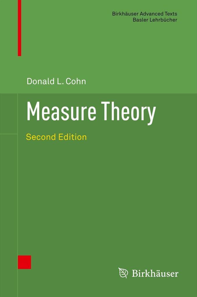 Produktbild: Measure Theory | Donald L. Cohn