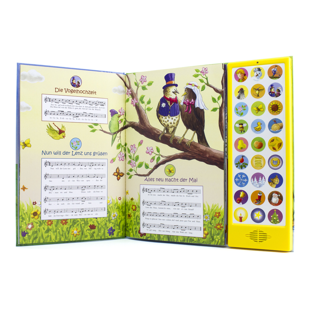 Weitere Ansicht: Die Schönsten Kinderlieder, Mit 27 Liedern durch das Jahr