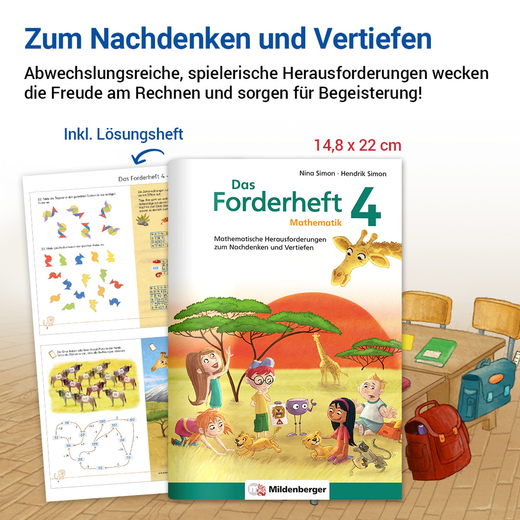 Weitere Ansicht: Das Forderheft Mathematik 4 | Nina Simon, Hendrik Simon