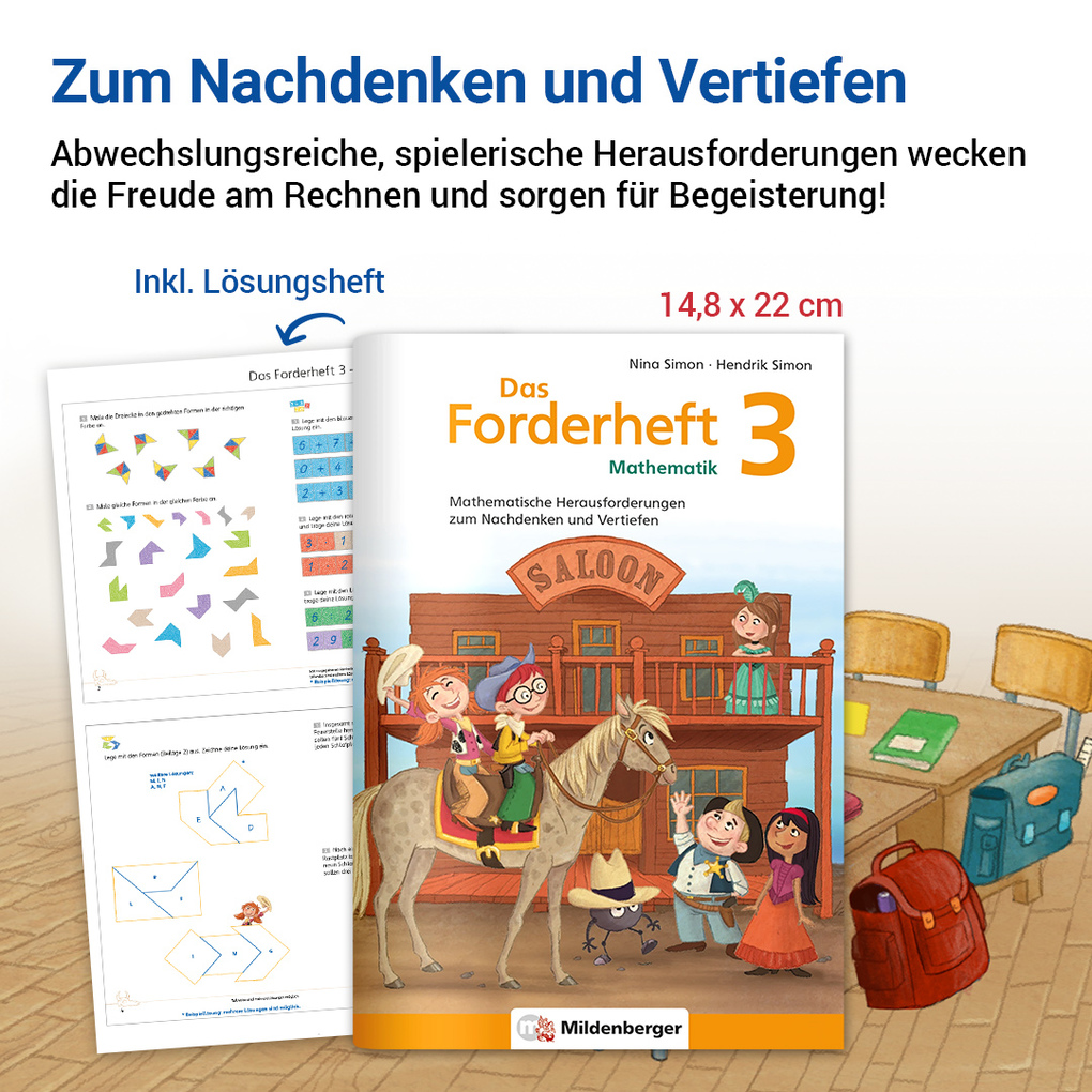 Weitere Ansicht: Das Forderheft Mathematik 3 | Hendrik Simon, Nina Simon