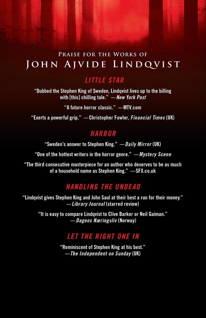 Weitere Ansicht: Let the Old Dreams Die | John Ajvide Lindqvist