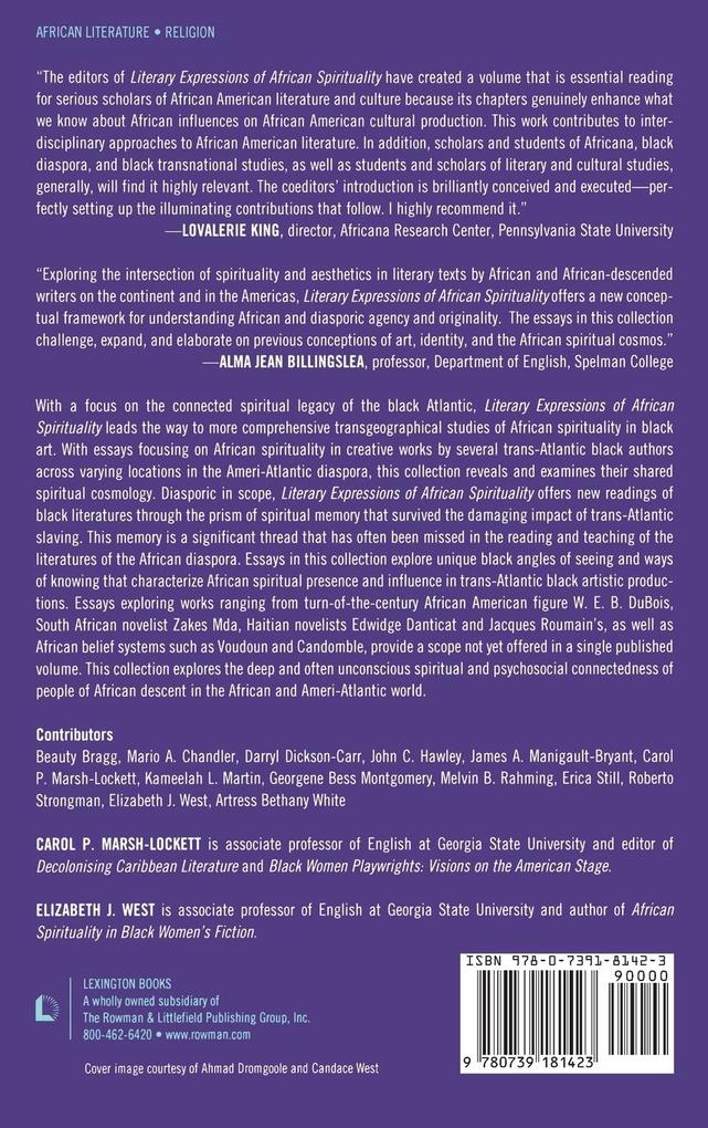 Weitere Ansicht: Literary Expressions of African Spirituality