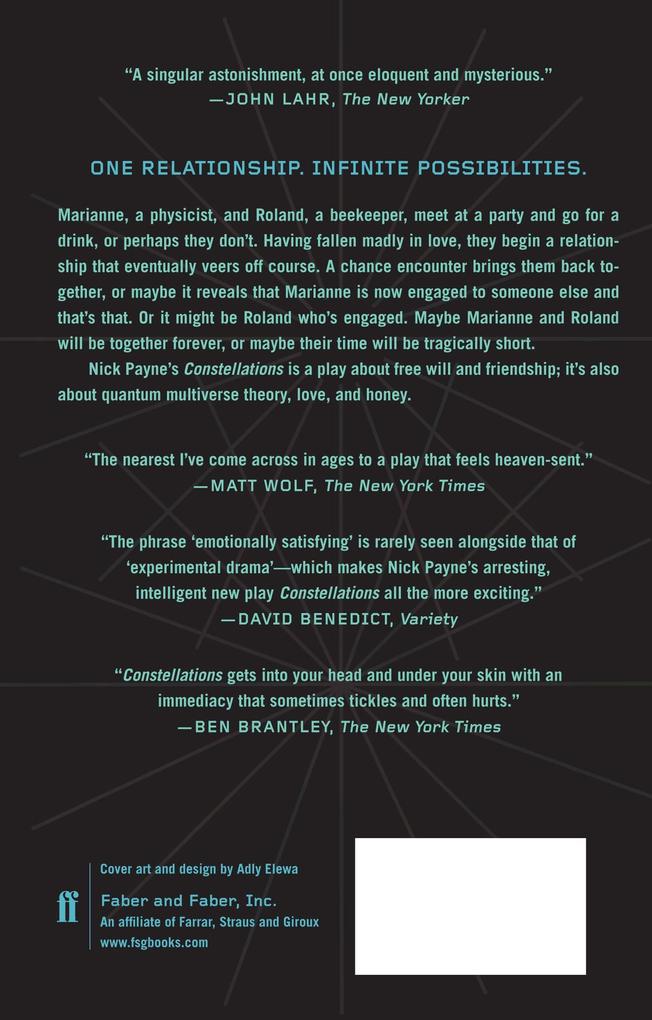 Weitere Ansicht: Constellations | Nick Payne