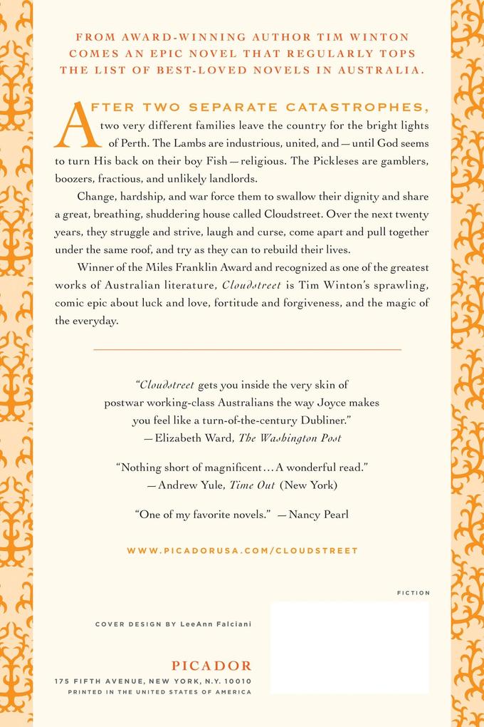 Weitere Ansicht: Cloudstreet | Tim Winton