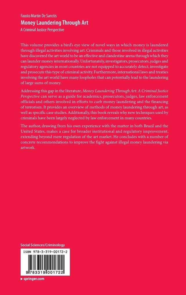 Weitere Ansicht: Money Laundering Through Art | Fausto Martin De Sanctis