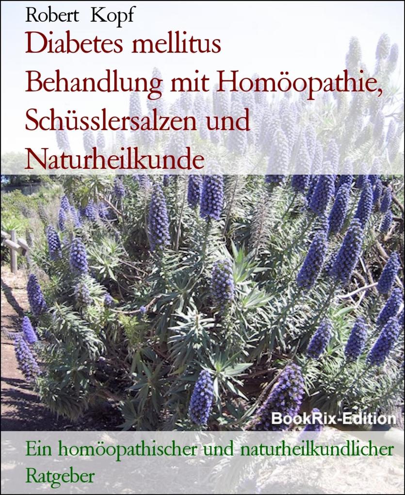 Produktbild: Diabetes mellitus Behandlung mit Homöopathie, Schüsslersalzen und Naturheilkunde | Robert Kopf