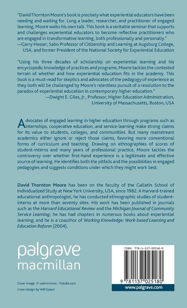 Weitere Ansicht: Engaged Learning in the Academy | D. Moore