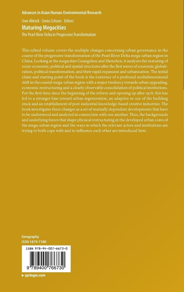 Weitere Ansicht: Maturing Megacities