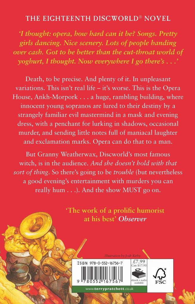 Weitere Ansicht: Maskerade | Terry Pratchett