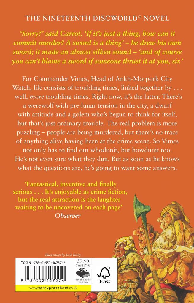 Weitere Ansicht: Feet Of Clay | Terry Pratchett