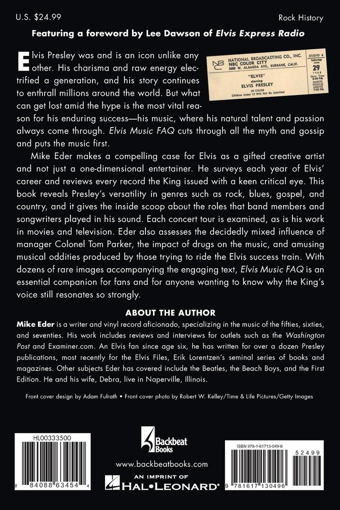 Weitere Ansicht: Elvis Music FAQ | Mike Eder