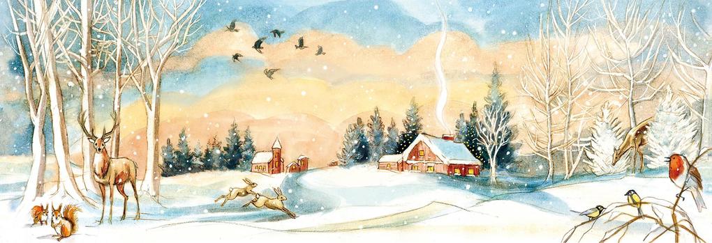 Weitere Ansicht: Weihnachtlich glänzet der Wald