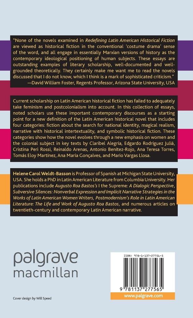 Weitere Ansicht: Redefining Latin American Historical Fiction