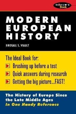 Schaum's Outline of Modern European History als Taschenbuch