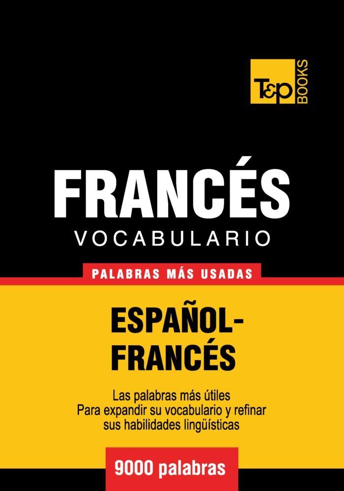 Produktbild: Vocabulario español-francés - 9000 palabras más usadas | Andrey Taranov