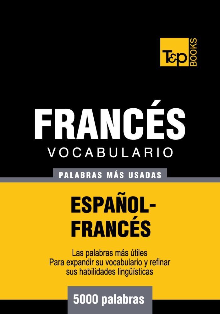 Produktbild: Vocabulario español-francés - 5000 palabras más usadas | Andrey Taranov